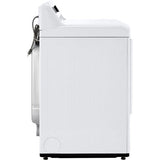 LG - 4.3 CF Top Load Washer (WT7000CW) & 7.3 CF Gas Dryer (DLG7001W) - WT7000CW-G-KIT