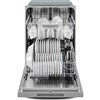 Midea - 24" Top Ctrl Dishwasher, 49 dBA - Stainless - MDT24H2AST