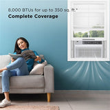 TCL - 8,000 BTU Smart Window Air Conditioner