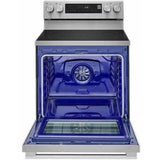 LG - 6.3 CF / 30" Smart Electric Range, New Handle, AirFry, InstaView, ESTAR - LREN6325XE
