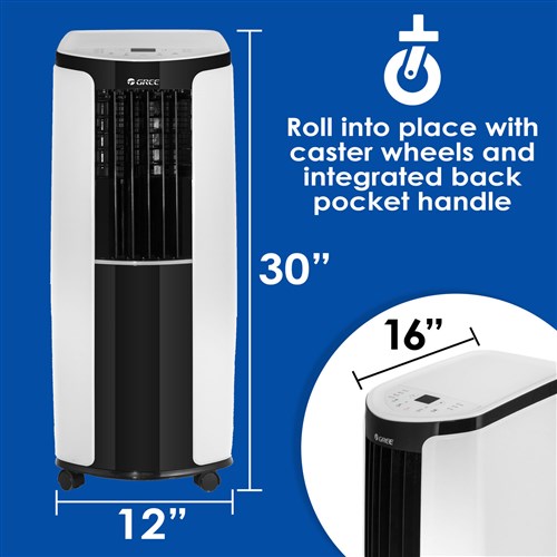 Gree - 5,000 BTU Portable AIr Conditioner (DOE/CEC) | GPA05AK