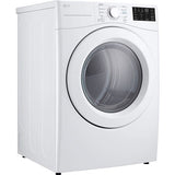 LG - 7.4 CF Ultra Large Capacity Gas Dryer with Sensor Dry, NFC Tag On - DLG3471W
