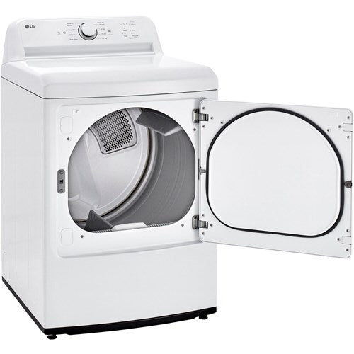 LG - 7.3 CF Ultra Large High Efficiency Electric Dryer - DLE6100W