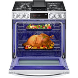 LG - 6.3 CF Dual Fuel Slide-In Range, ProBake Convection InstaView, Air FryDual Fuel Slide-in - LSDL6336F