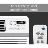 12, 000 BTU Window Air Conditioner with Wifi Controls, R32 | LW1217ERSM1