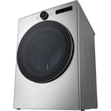 LG - 7.4 CF Ultra Large Capacity Gas Dryer w/ Sensor Dry, TurboSteam, Wi-Fi - DLGX5501V