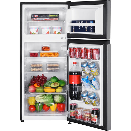 Magic Chef - 4.5 Cu.Ft. Refrigerator, Independent Freezer Section Refrigerators - MCDR45PS