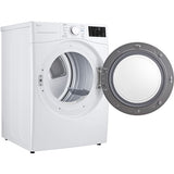 LG - 7.4 CF Ultra Large Capacity Electric Dryer with Sensor Dry, NFC Tag OnDryers - DLE3470W
