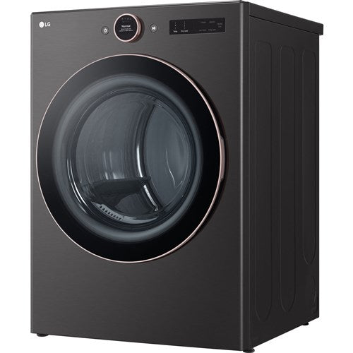 LG - 7.4 CF Ultra Large Capacity Electric Dryer w/ Sensor Dry and TurboSteam - DLEX6500B