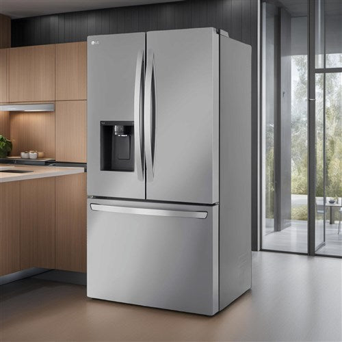 LG - 31 CF 3 Door French Door, Ice and Water with Dual Ice - LRFXS3106S