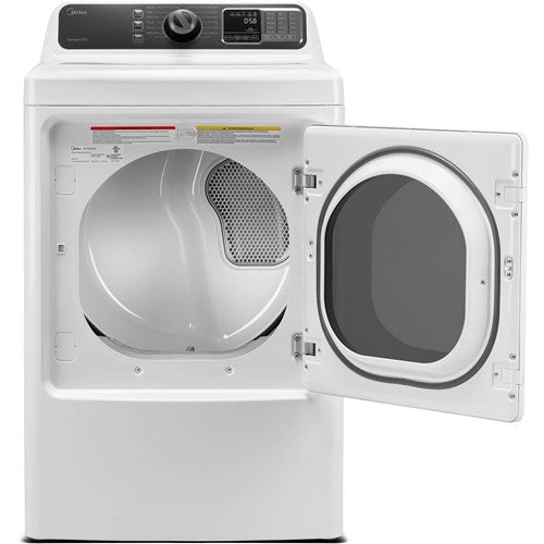 Midea - 7.5 CF Gas DryerDryers - MLG45N3BWW