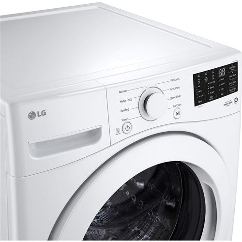 LG - 5.0 CF Ultra Large Capacity Front Load Washer with ColdWash, NFC Tag OnWash Machines - WM3470CW