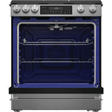 Sharp - 6.1 CF / 30" Gas Slide-In Range, Convection, AirFry - SSG3065JS