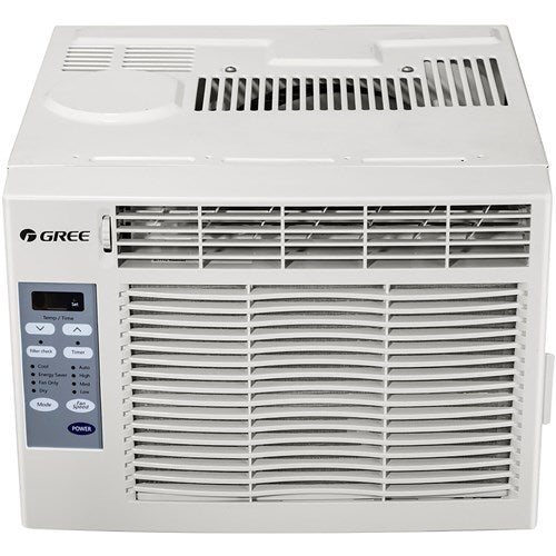 Gree - 5,000 BTU Window Air Conditioner with Electronic Controls, Energy Star | GWA05BTE