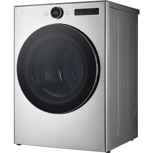 LG - 7.4 CF Ultra Large Capacity Electric Dryer w/ Sensor Dry and TurboSteam - DLEX5500V