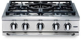 Capital Cooking - 30" Capital Precision Rangetop - (4) 19K BTU - (1) 25k BTU - 5 Sealed Burners - GRT305