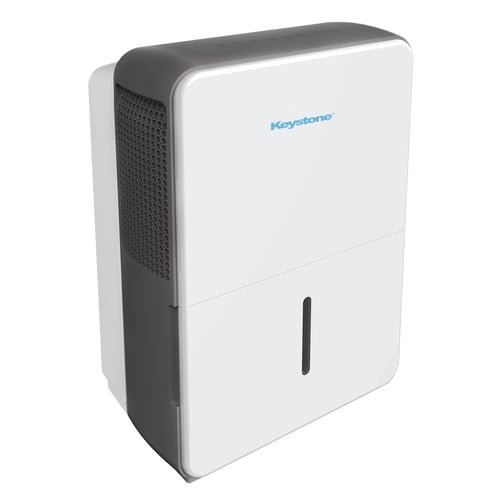 KEYSTONE - 50 Pint Dehumidifier with Built-in Pump, Energy Star, R32 - White - KSTAD506PF