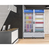 Summit - Full-sized glass door commercial beverage center - SCRR261G