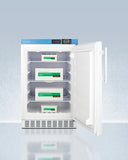 Summit - 20" Wide Built-In Pharmacy All-Freezer, ADA Compliant - ACF33LCAL