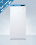 Summit - 24" Wide Upright Medical Refrigerator, Certified to NSF/ANSI 456 Vaccine Storage Standard - ACR1011WNSF456