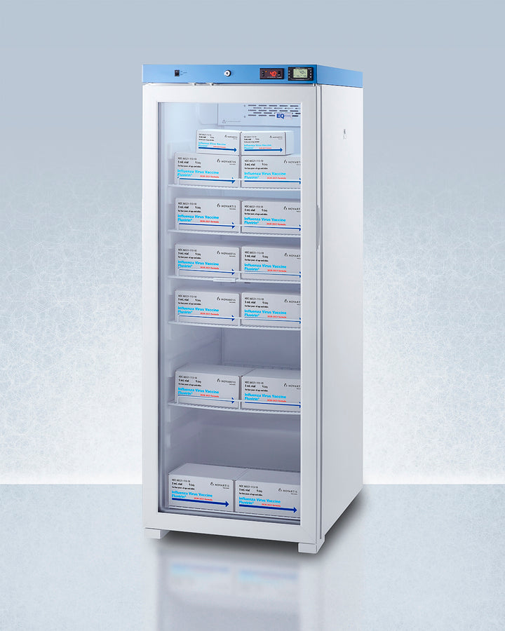 Summit - 24" Wide Upright Medical Refrigerator, Certified to NSF/ANSI 456 Vaccine Storage Standard - ACR1322GNSF456