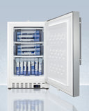 Summit - Built-in ADA compliant vaccine all-freezer with lock - ADA305AFSSHV
