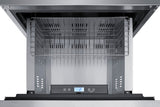 Summit - 24" wide indoor/outdoor ADA compliant 2-drawer all-freezer - ADFD2D24