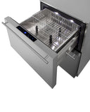 Summit - 24" wide indoor/outdoor 2-drawer all-refrigerator - ADRD241CSS