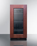 Summit - 15" wide ADA compliant built-in undercounter beverage center with panel-ready door - ALBV15PNR