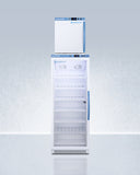 Summit - Performance Series Pharma-Vac stacked vaccine refrigerator/freezer combination - ARG12PV-AFZ1PVSTACK