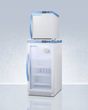 Summit - Performance Series Pharma-Vac stacked vaccine refrigerator/freezer combination - ARG31PVBIADA-AFZ1PVSTACK