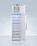 Summit - 24" Wide Performance Series All-Refrigerator/All-Freezer Combination - ARS12PV-AFZ1PVSTACK