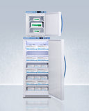 Summit - 24" Wide Performance Series All-Refrigerator/All-Freezer Combination - ARS8PV-AFZ1PVSTACK