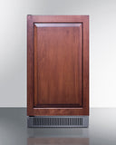 Summit - 18" wide clear icemaker in ADA height - BIM182ADAIF