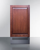 Summit - 18" wide outdoor clear icemaker - BIM182IF