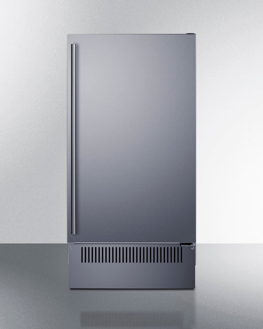 Summit - 18" wide clear icemaker for outdoor use - BIM182OS
