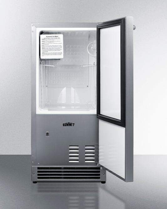 Summit - 25 lb. Drain-Free Icemaker, ADA Compliant