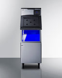 Summit - 350 lb. Commercial Ice Machine With Stainless Steel Bin - BIM352KBIN