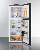 Summit - 24" Wide Wide Break Room Refrigerator-Freezer