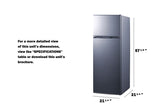 Summit - 2-door cycle defrost refrigerator-freezer in slim width - CP978PL