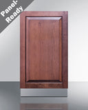Summit - 18" wide ADA compliant fully integrated/panel-ready ENERGY STAR certified dishwasher with top controls - DW186NTADA