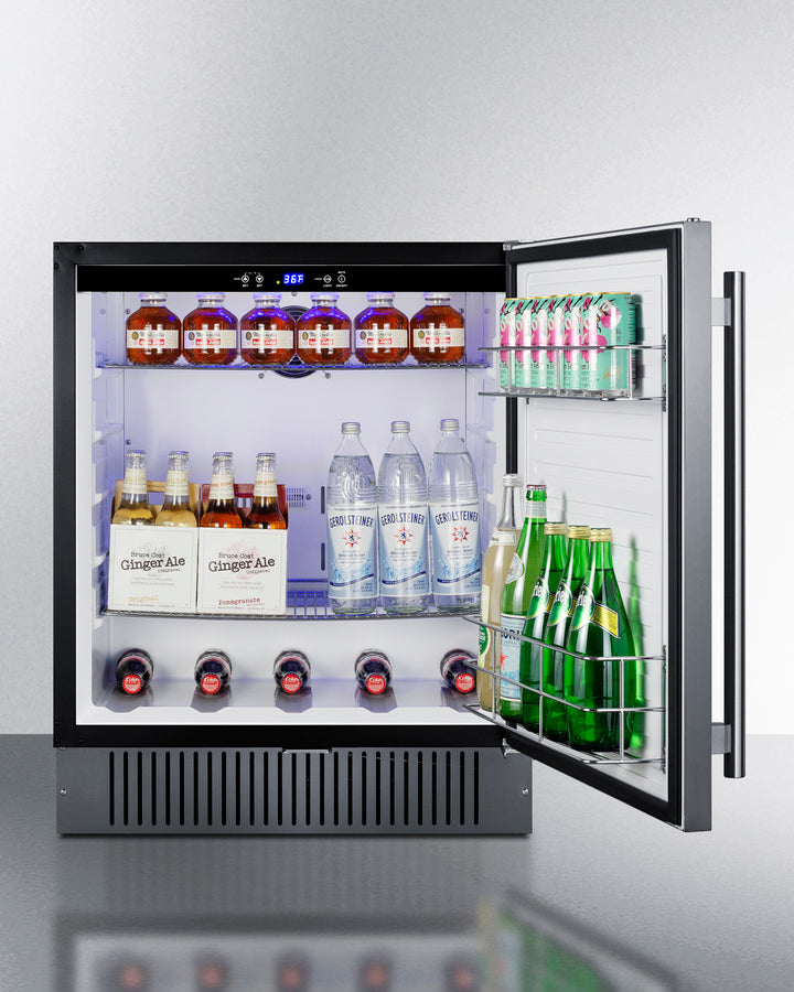 Summit - 27" Width - Built-In All-Refrigerator