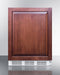 Summit - ADA compliant, undercounter all-refrigerator for residential use, auto defrost with integrated door frame for custom panel overlays and white cabinet - FF61WIFADA