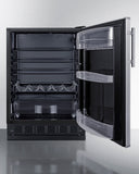 Summit - 24" Wide All-Refrigerator, Adjustable