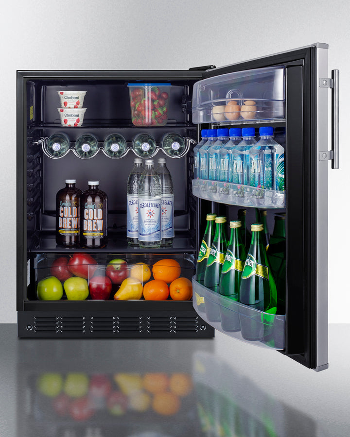 Summit - 24" Wide All-Refrigerator, ADA Compliant