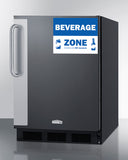 Summit - 24" Wide All-Refrigerator - Commercially approved