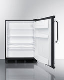 Summit - 24" Wide All-Refrigerator - Commercially approved, ADA Height