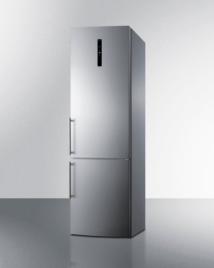 Summit - 24" Wide Bottom Freezer Refrigerator