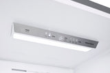 Summit - ENERGY STAR certified bottom freezer refrigerator with stainless steel doors - FFBF279SSX
