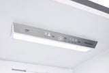 Summit - Frost-free bottom freezer refrigerator with factory-installed icemaker - FFBF279SSXIM